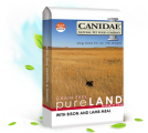 CANIDAE Grain Free Pure Land with Bison and Lamb meal